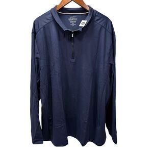 Kenneth Cole Men’s Sweatshirt Size 3X Quarter Zip NEW
 # H603